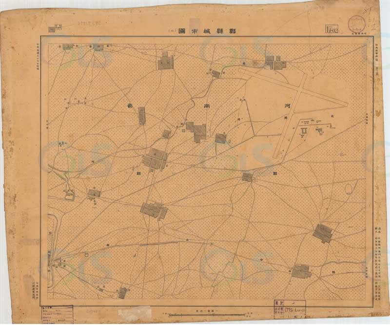 1947年《郑县城厢图》预览图1