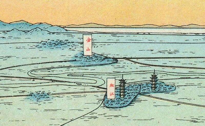 1941年《大上海新都市建设计画鸟瞰图》预览图1