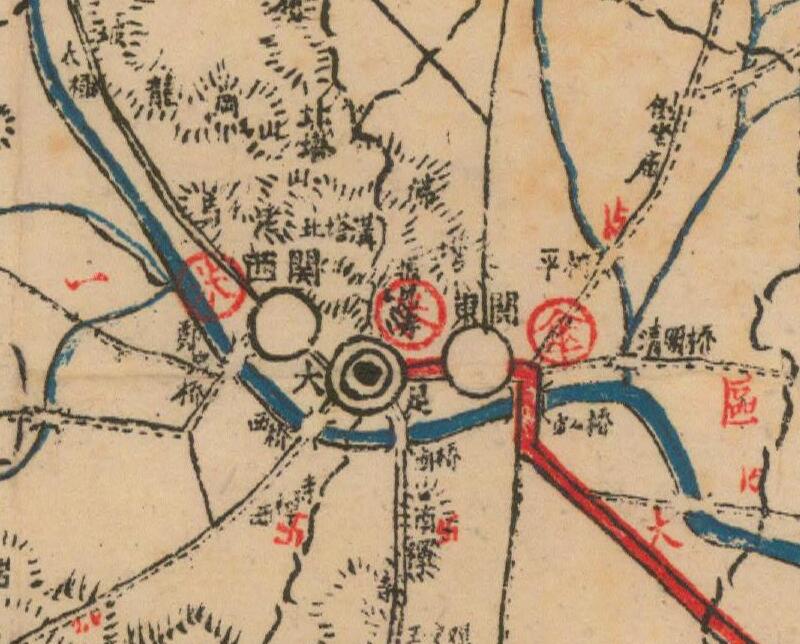 1941年《四川省大足县图》预览图1