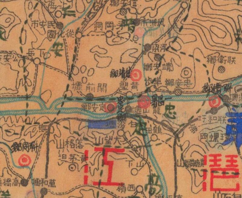 1941年广东《清远县总图》预览图2