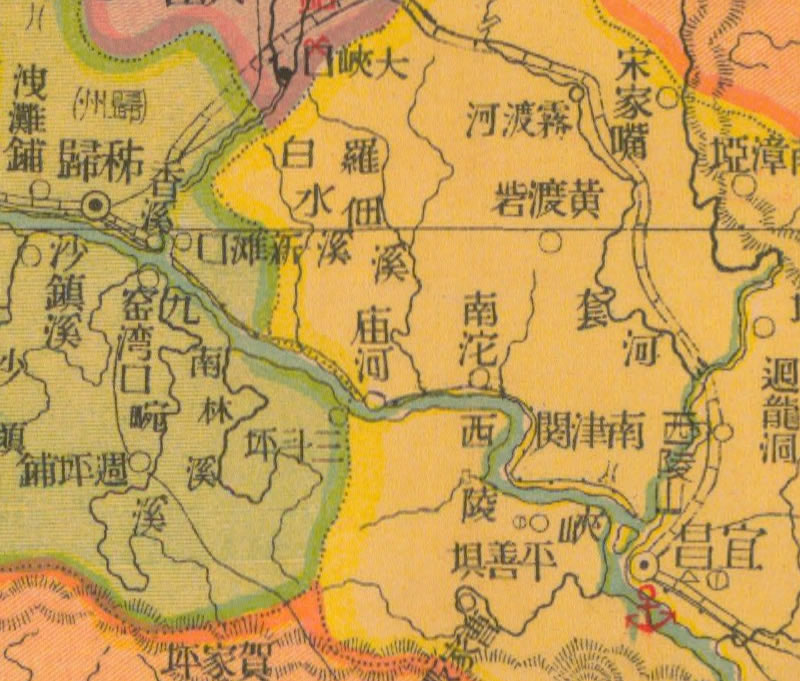 1927年《湖北明细地图》预览图3