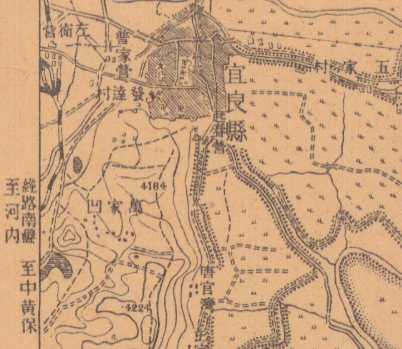 1943年《云南省地形图》五万分一预览图4