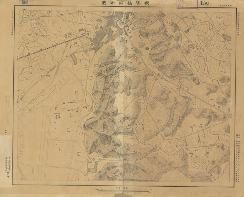 1947年柳州《柳江县城市图》预览图1