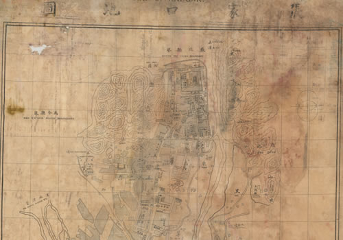 1917年《张家口地图》缩略图