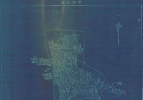 1943年陕西《洋县县城》图缩略图