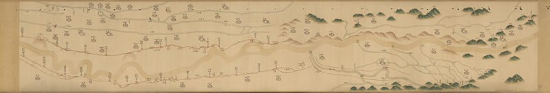 1742–1764年间《豫省黄河全图》预览图