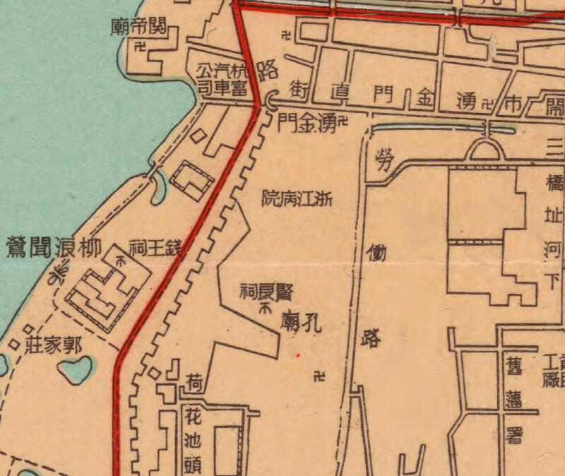 1946年《最新杭州市地图》预览图2