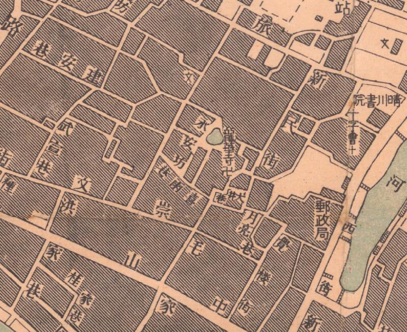 1948年湖北《沙市城市图》预览图2