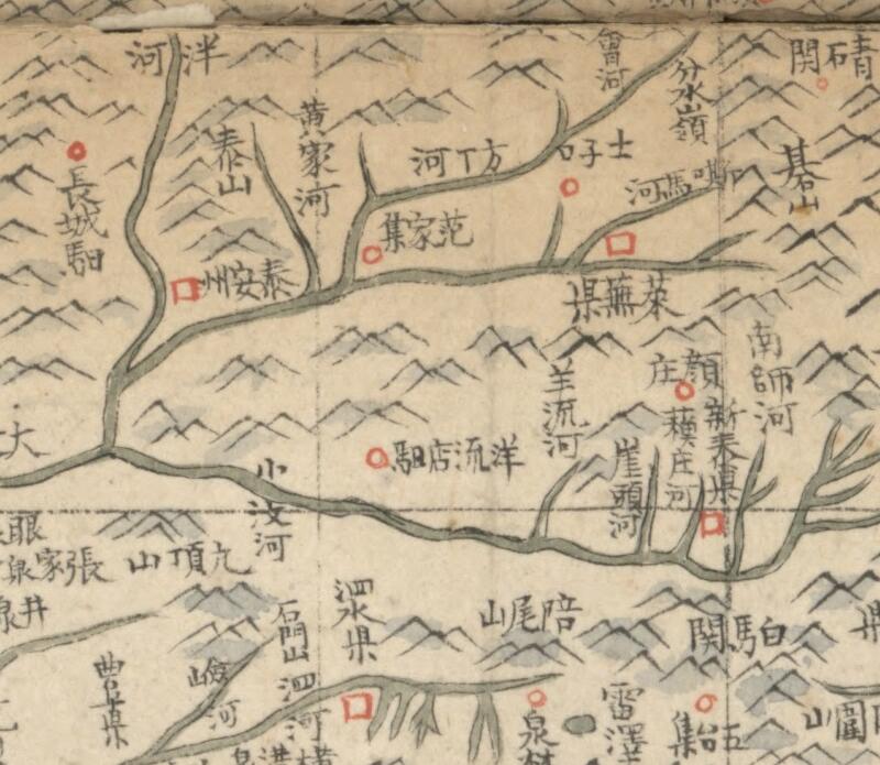 1693–1722年《山东舆图》预览图2