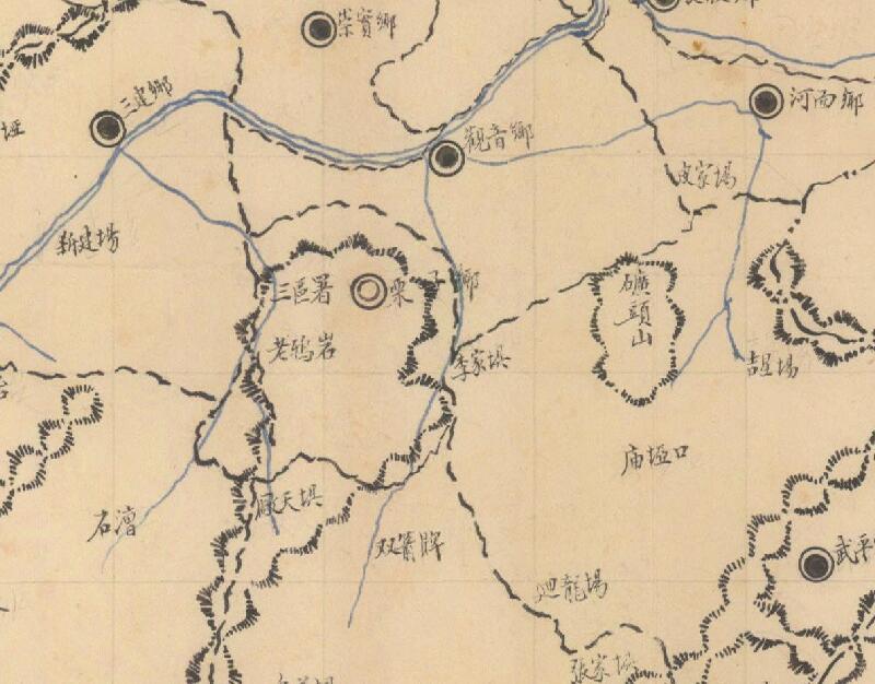 1942年《四川省酆都县图》预览图2