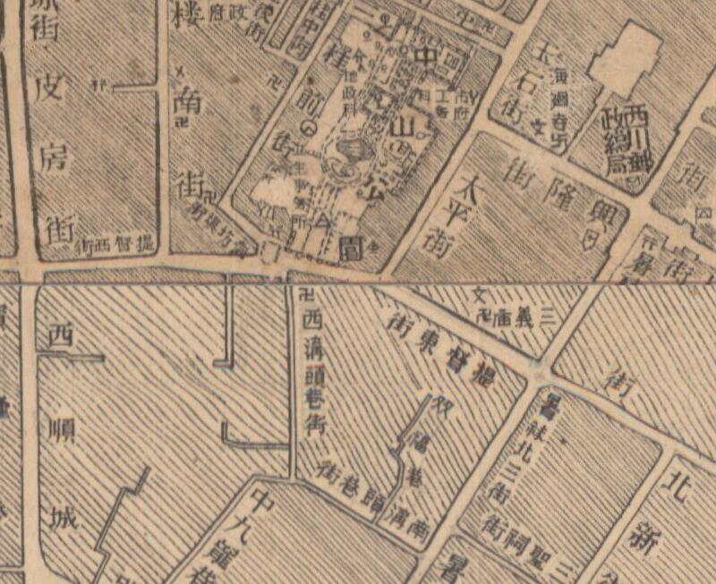 1947年《成都市郊图》预览图3