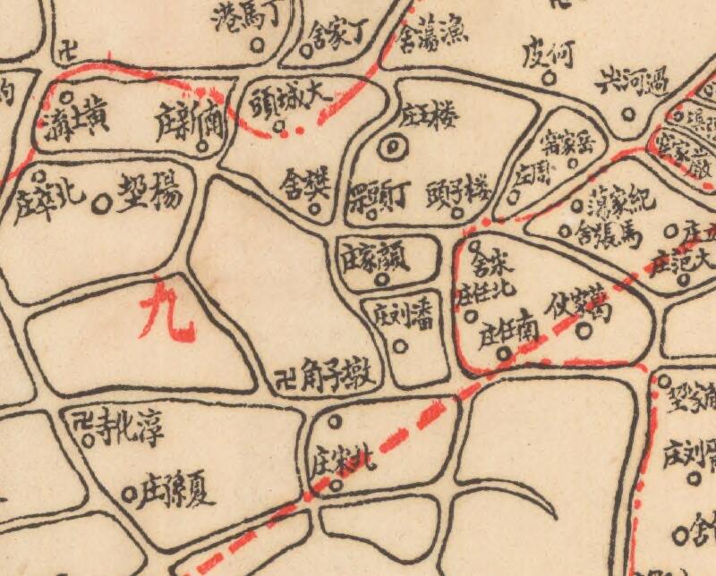 1944年《盐城县全图》预览图3