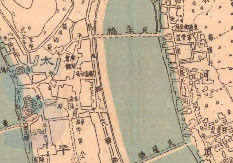 1944年《韶洲(韶关曲江)市街图》预览图3