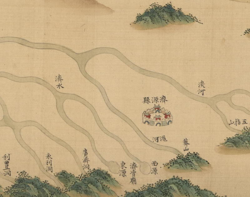 1742–1764年间《豫省黄河全图》预览图3