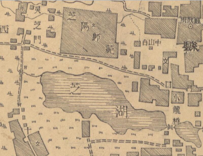 1947年江西《鄱阳县城厢图》预览图3