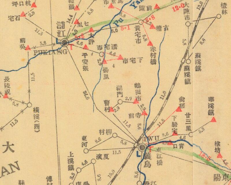 1942年《浙江邮区舆图》预览图3