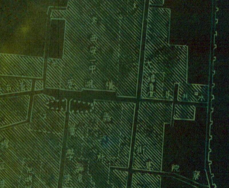 1943年陕西《洋县县城》图预览图3