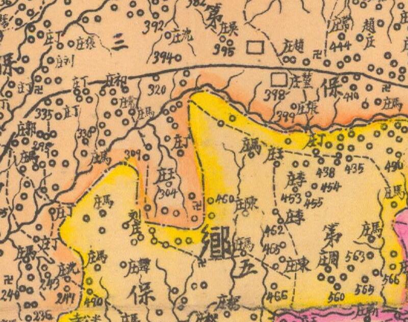 1941年《宁夏省金积县图》预览图3