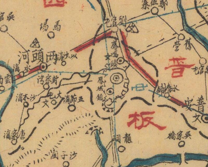 1942年《贵州省盘县县图》预览图1