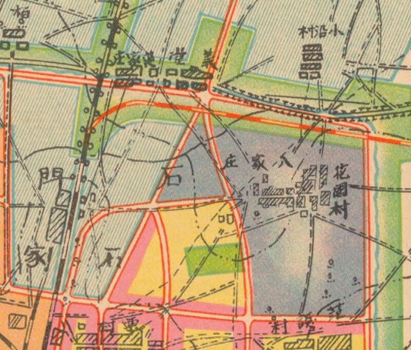 1939年《石家庄都市计画要图》预览图2