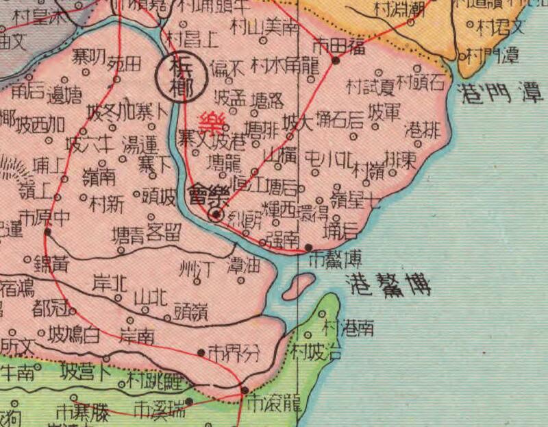 1947年《海南岛最新明细地图》预览图3
