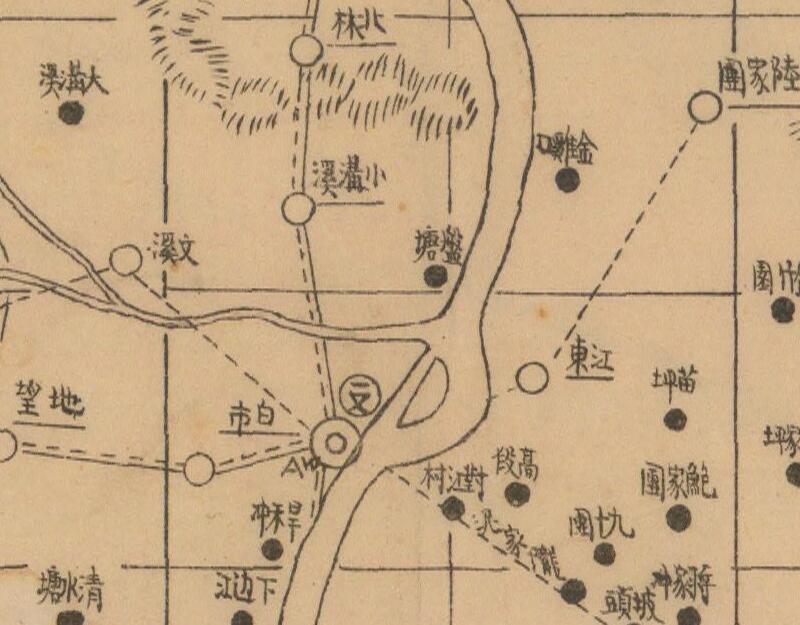 1941年贵州省《天柱县图》预览图3