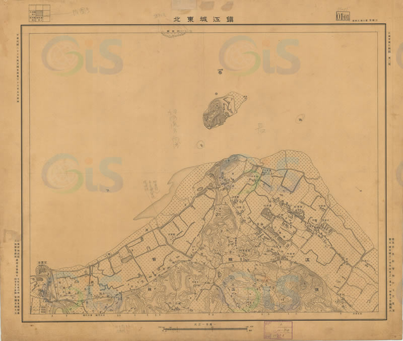 1947年《镇江城市图》预览图