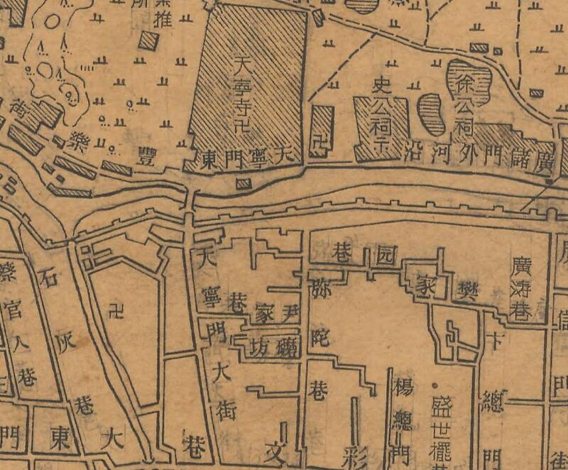 1947年《江都县城市图》预览图1