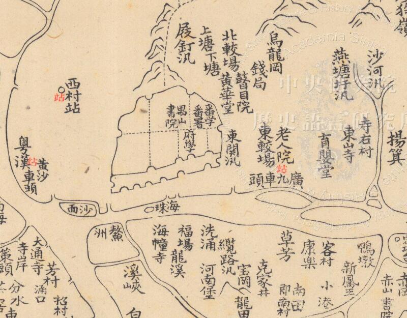 1924年《番禺县七十六堡舆图》预览图1