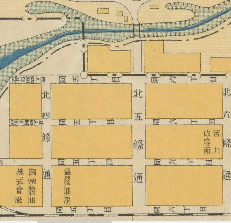 1922年《长春及附近现势图》预览图1