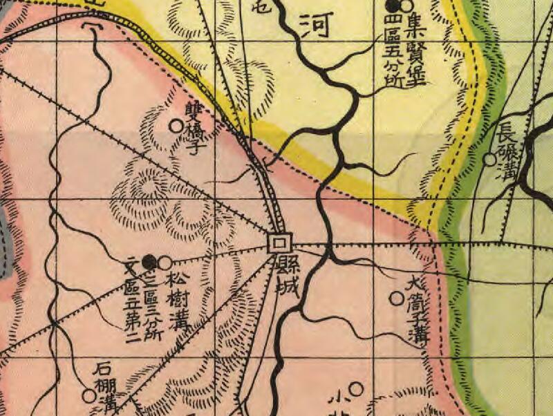 1927年吉林《辉南县全图》预览图1
