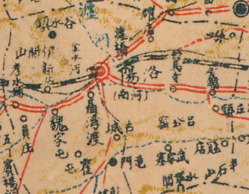 1927年《河南省全图》预览图2