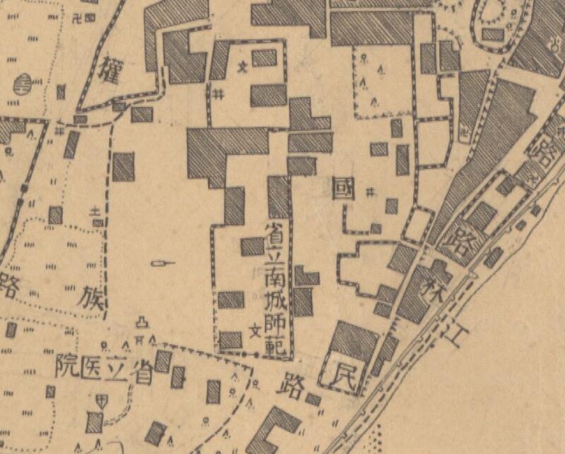 1947年江西《南城县城厢图》预览图3
