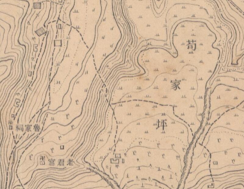 1947年四川《平武县城厢图》预览图3