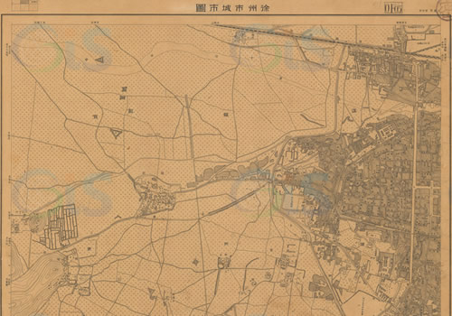 1947年《徐州市城市图》