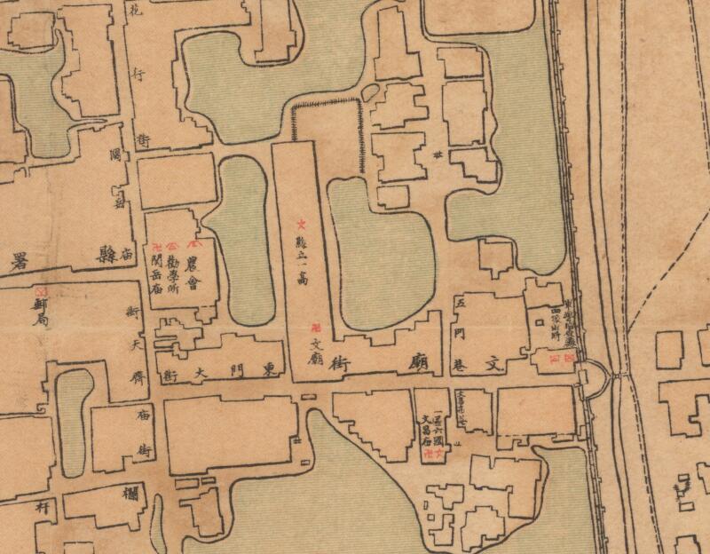 1922年《丰县城厢图》预览图1