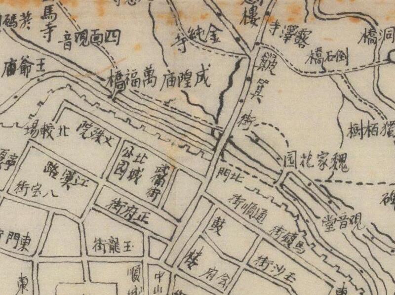 1945年《成都市及郊外地图》预览图1