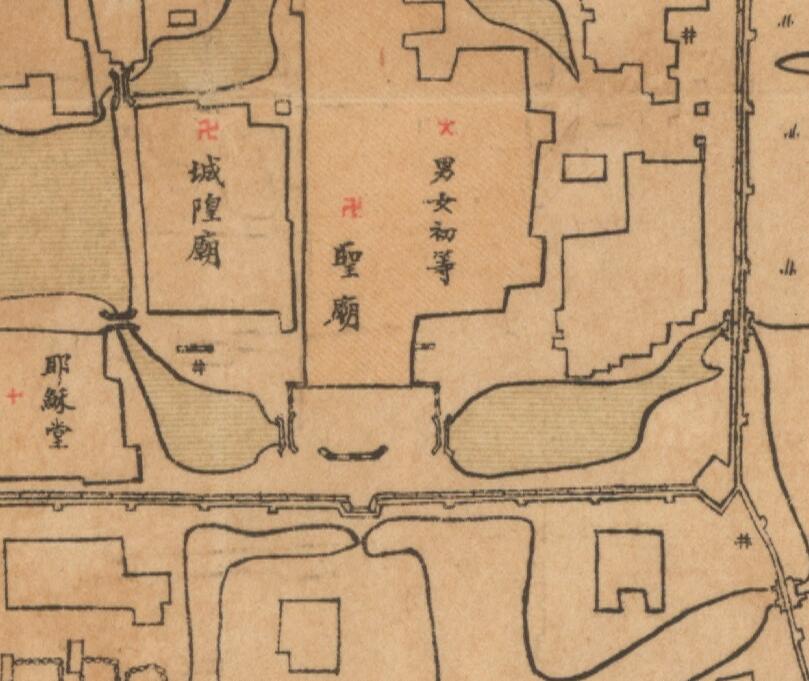 1922年江苏《睢宁城厢图》预览图2