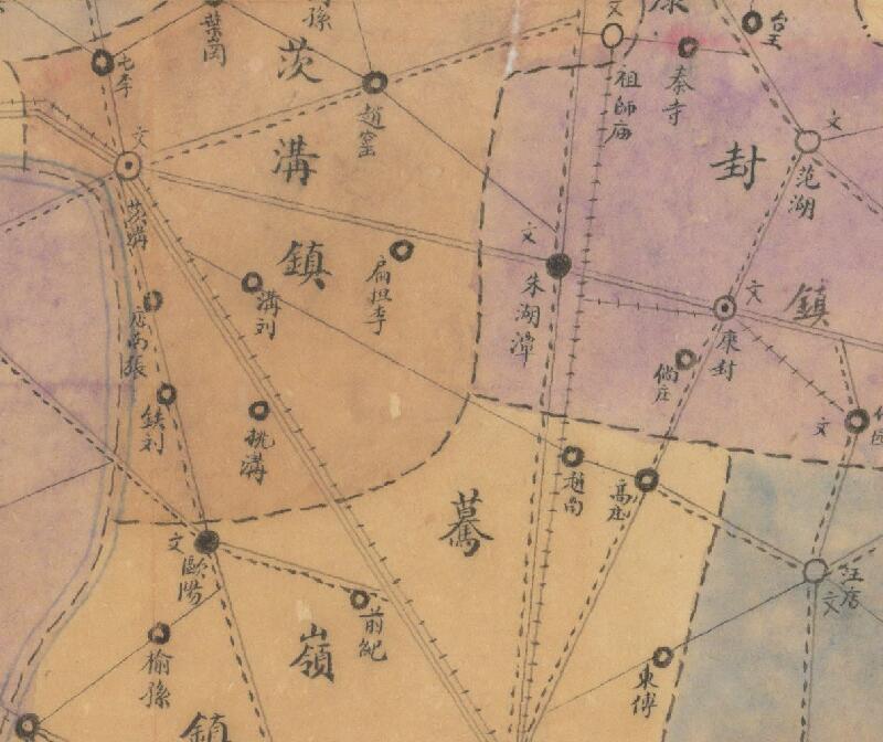 1942年《河南省襄城县图》预览图2