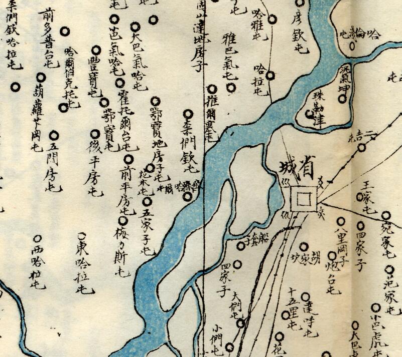 1911年《黑龙江全省舆图》预览图2
