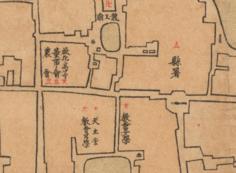 1922年江苏《睢宁城厢图》预览图3