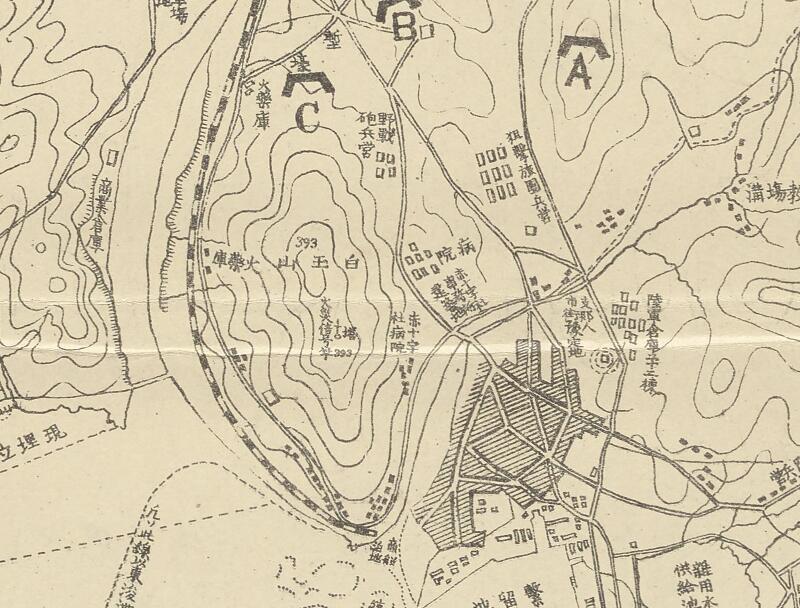 1904年《旅順港防备图》预览图3