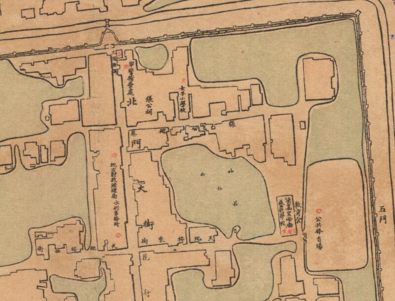 1922年《丰县城厢图》预览图3