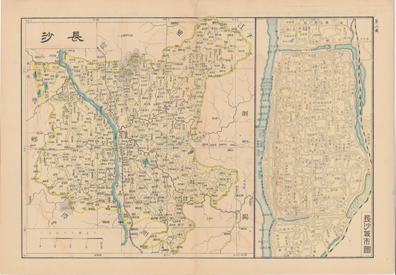 1928年《湖南分县详图》预览图3