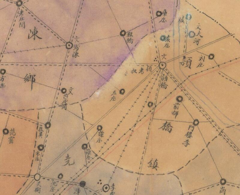 1942年《河南省襄城县图》预览图3