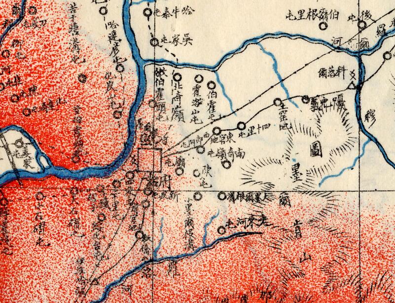 1911年《黑龙江全省舆图》预览图3
