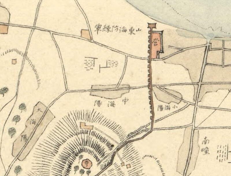 1883年烟台《芝罘港全图》预览图3