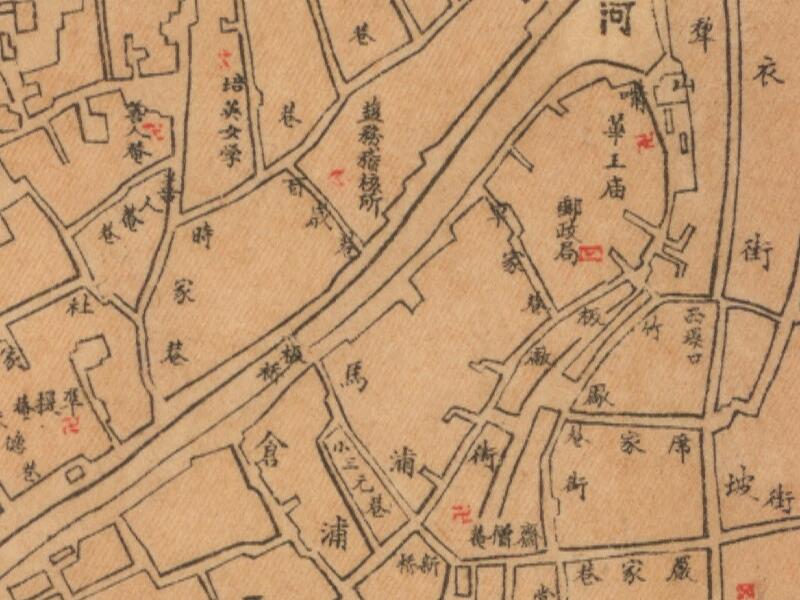 1922年江苏《泰县城厢图》预览图3