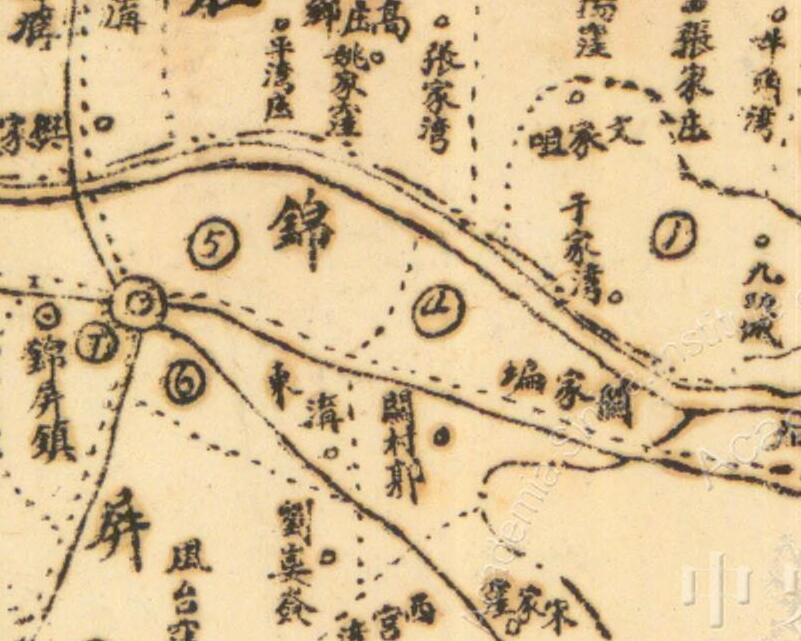 1944年甘肃《崇信县全图》预览图1