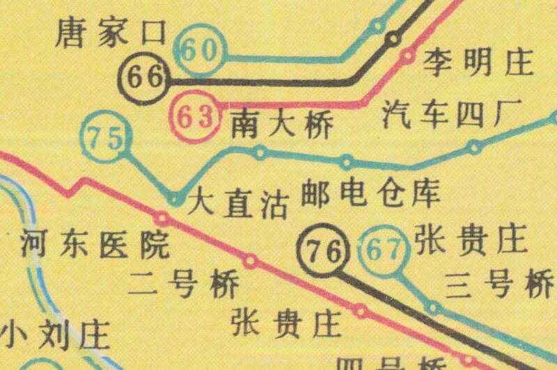 1981年《天津交通图》预览图4